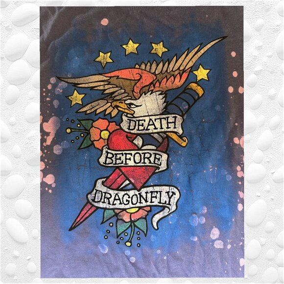 NEW with Tags – Eagle & Sword Graphic Tee by Dragonfly Clothing Co. - Picture 3 of 5